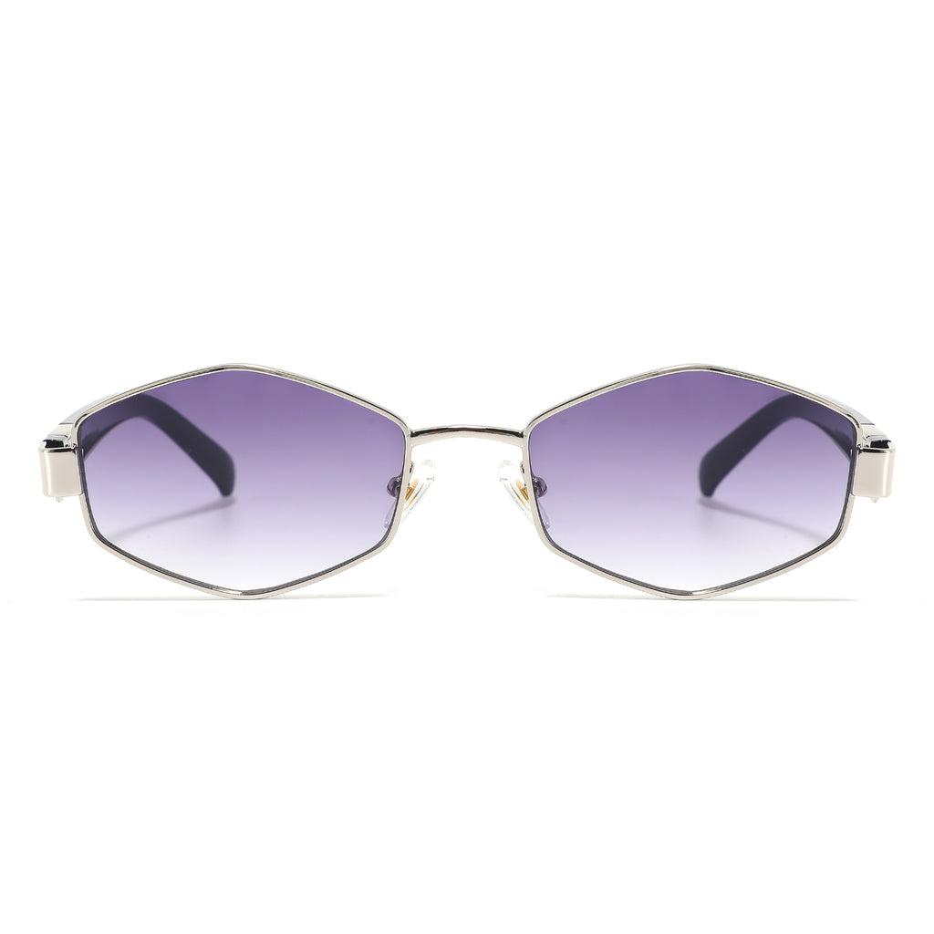 Gafas de sol de metal Sexton C7506 - C1 femeninas, talla 54 mm