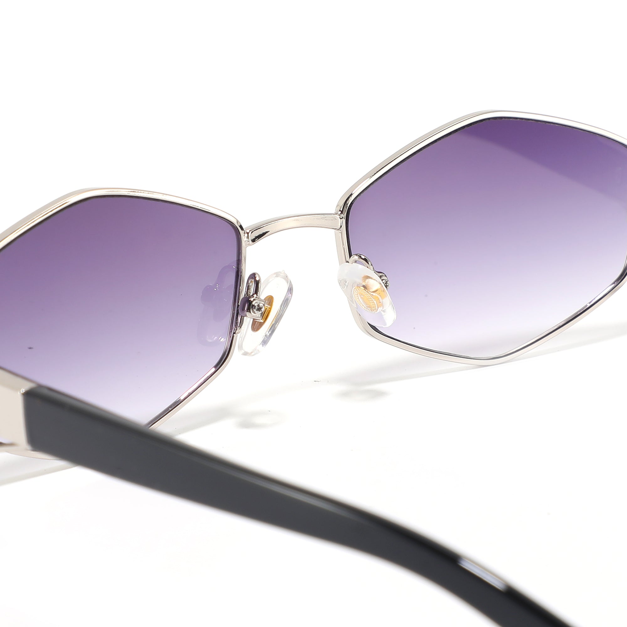 Gafas de sol de metal Sexton C7506 - C1 femeninas, talla 54 mm