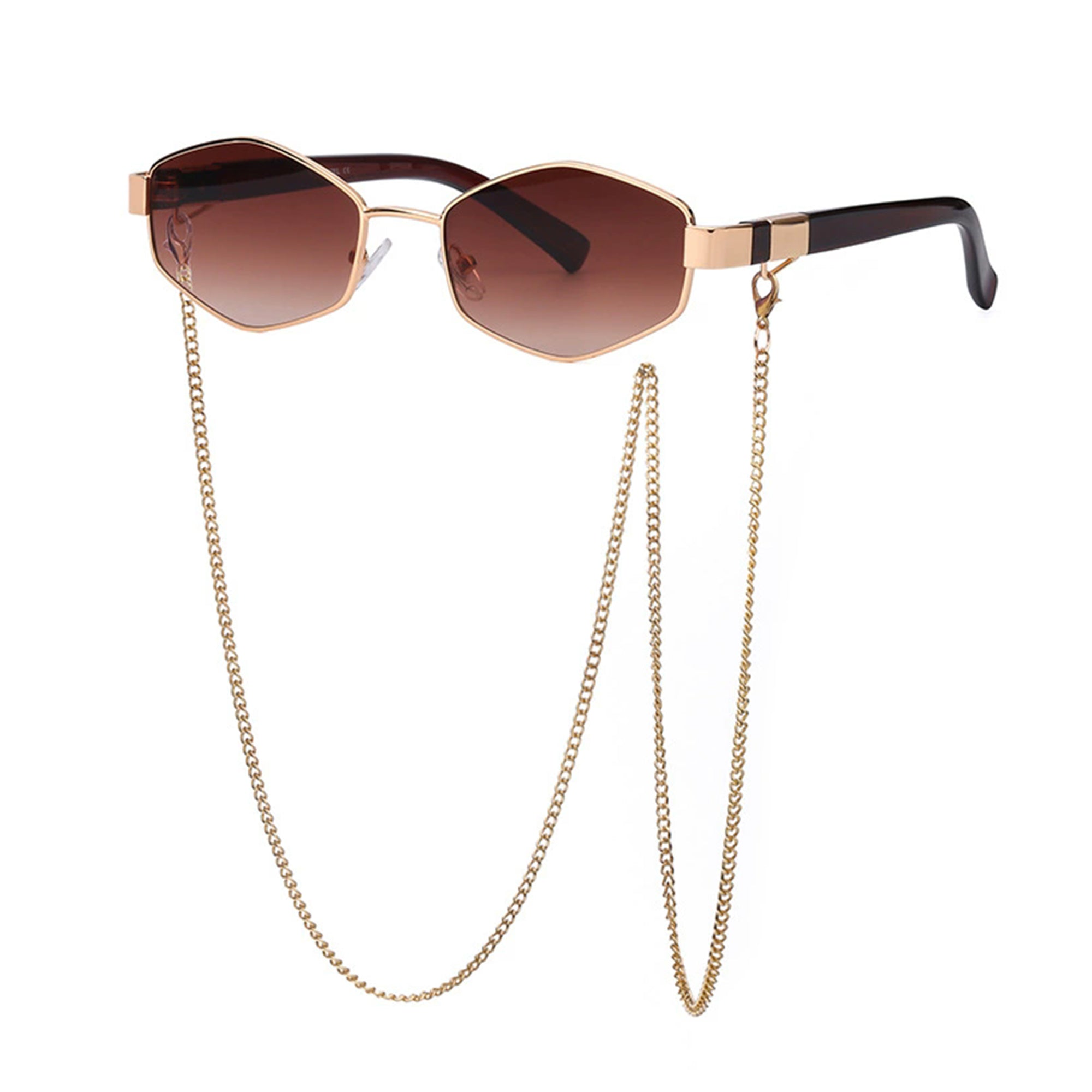Gafas de sol de metal Sexton C7506 - C2 femeninas, talla 54 mm