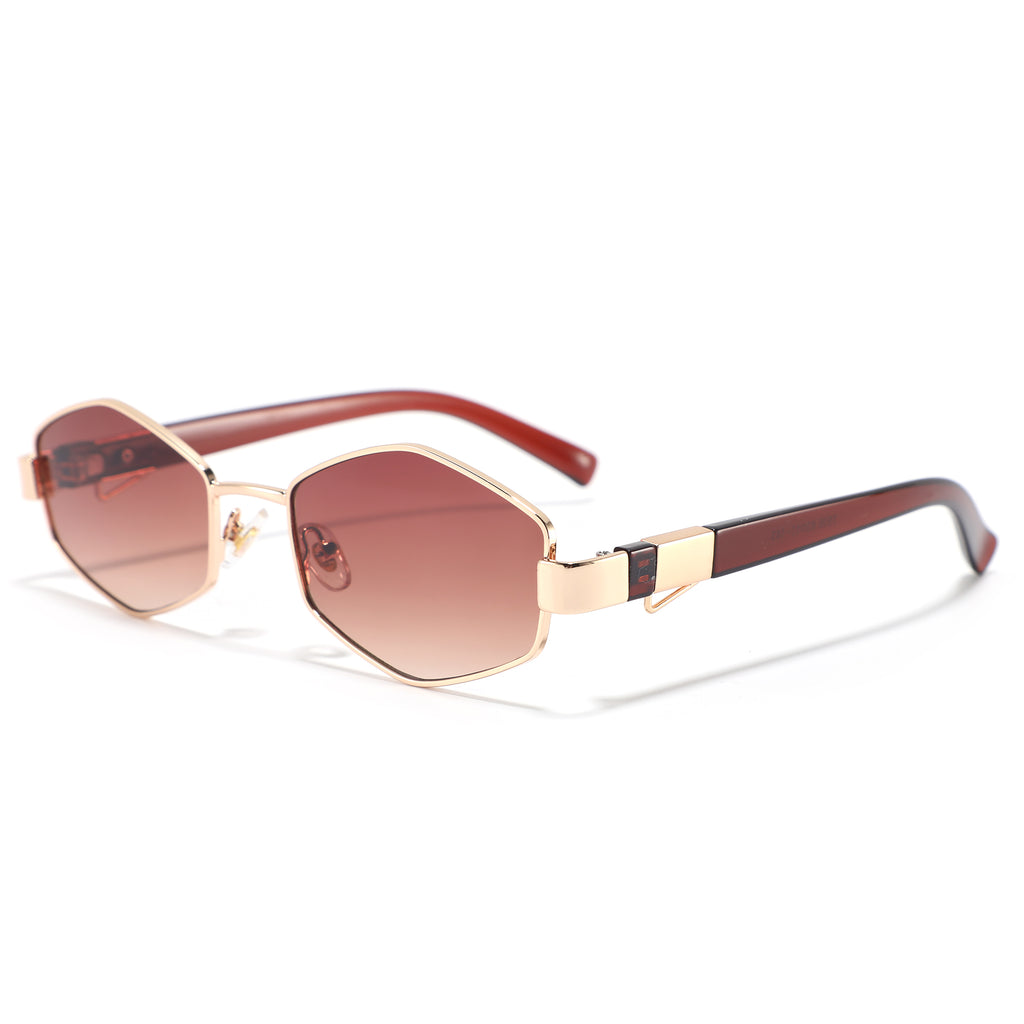 Gafas de sol de metal Sexton C7506 - C2 femeninas, talla 54 mm