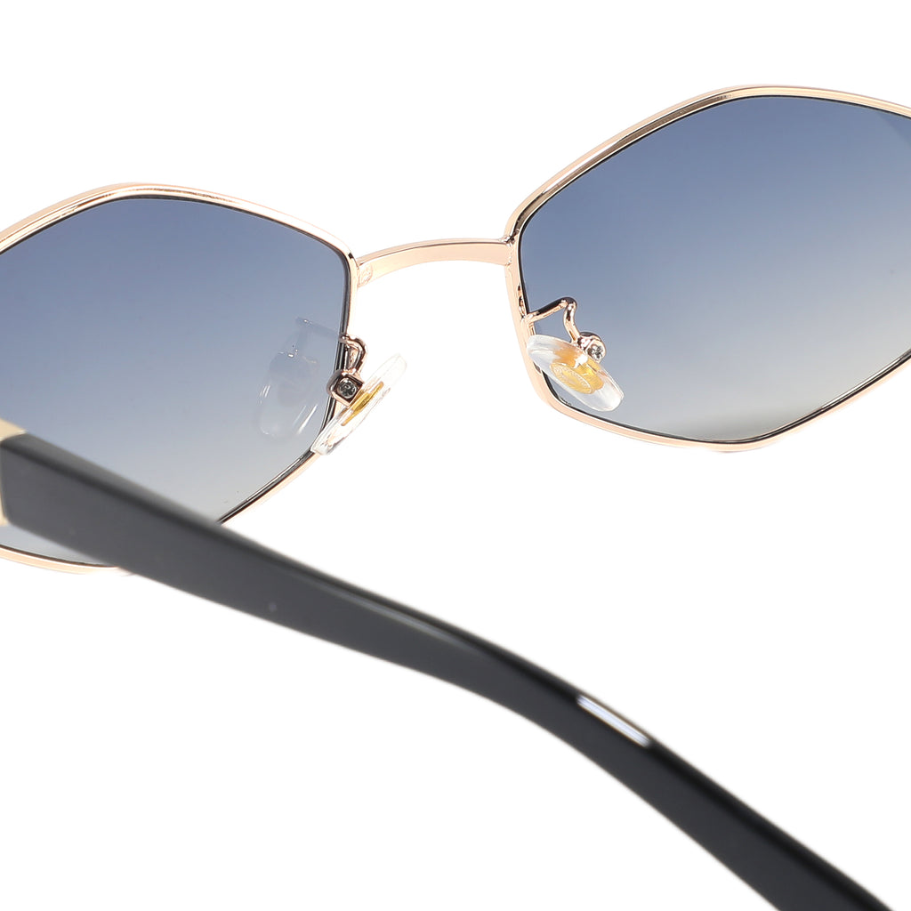 Gafas de sol de metal Sexton C7506 - C6 femeninas, talla 54 mm