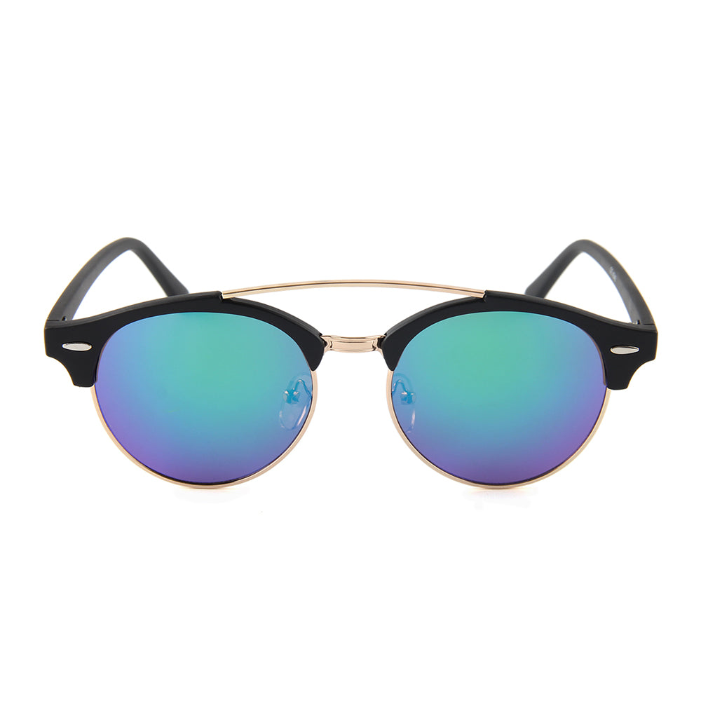 Sexton Double Bridge - Green Mirror Lens