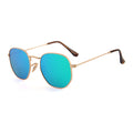 Sherman Gold - Green Mirror Lenses